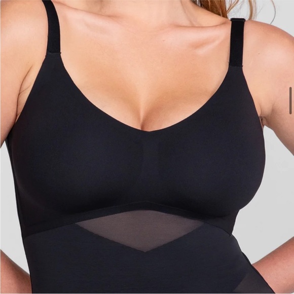 Honeylove Lift Wear Cami Runway Black Smoothing Shapewear Tank Top XL - Picture 3 of 13